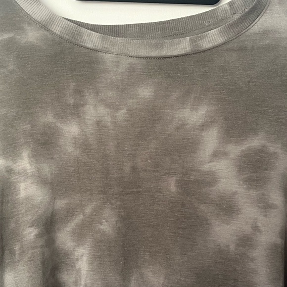 Cupio Blush New High Low Pattern Grey Top - S - Picture 4 of 9